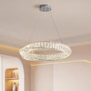 Axyaa Crystal Pendant Light for Living Room Dining Bedroom - Postmodern Design