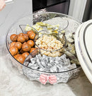 Axyaa Dried Fruit Tray, Living Room Coffee Table Candy Nut Snacks Storage Box