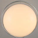 Axyaa Chrome Acrylic Ball Floor Lamp LED Standing Light