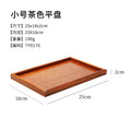 Axyaa Wooden Tea Tray: Home Brewing, Water Cup, Fruit, Kitchen Storage Tray