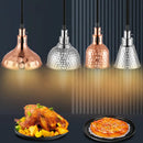 Axyaa Industrial Heating Pendant Light Fixture for Food Insulation in Restaurant Dining