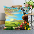 Axyaa Satin Fabric Easter Pillow Case Set for Wedding and Home Decor