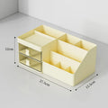 Axyaa Makeup & Jewelry Organizer: Plastic Desktop Storage Box for Cosmetics & Stationery