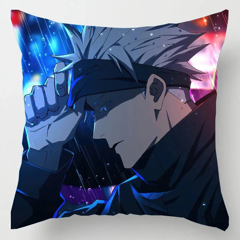 Jujutsu Kaisen Itadori Yuji & Gojo Satoru Pillowcases by Axyaa - Home Decor & Sofa Essential