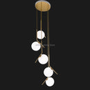Axyaa Magic Bean LED Chandelier for Elegant Interior Lighting
