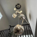 LED Lava Pendant Light by Axyaa - Geometric Design Ceiling Lamp for Home, Bar, Bedroom