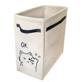 Axyaa Large Storage Box: Space-Saving Laundry Basket, Toy & Clothing Organizer