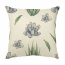 Axyaa Succulents Cactus Cushion Cover - Modern Home Decor Pillowcase