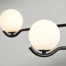 Axyaa Modern Glass Ball LED Ceiling Chandelier for Home Lighting