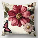Axyaa Colorful Flower Sofa Pillowcase Set, 45x45cm
