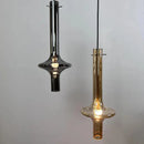 Axyaa Glass Tube Pendant Light: Modern Minimalist LED Lamp for Staircase, Restaurant, Bar & Bedroom