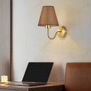 Axyaa LED Retro Fabric Wall Lamp for Bedroom and Living Room Décor