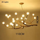 Axyaa Branch Chandelier - Nordic Postmodern Minimalist Design for Living Room, Dining Room, Bedroom