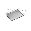 Axyaa Stainless Steel Non-Stick Baking Tray for Food Storage and Cooking