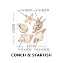 Axyaa Underwater Fish Decal for Kids Room Decor