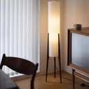 Axyaa Nordic Retro Wood Floor Lamp - Original Design for Living Room Lighting