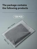 Axyaa Transparent Clothes Organizer Set: 10pcs Travel Storage Bags