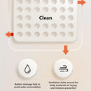 Axyaa Bath Basket: Stackable Large Capacity Toiletry Organizer, Durable Plastic Storage