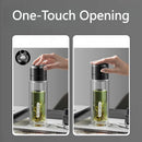 Axyaa 400ml Double-layer Glass Cup with Tea Filter - Heat-resistant Portable Drinkware