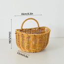 Axyaa Woven Hanging Storage Basket for Fruits and Sundries