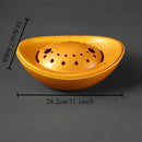 Axyaa Gold Ingot Melamine Plate Set for Sashimi & Hot Pot Display