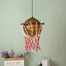 Axya Modern Basketball Pendant Lights LED Hanging Lamps for Kitchen, Living Room, Kids Room