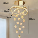 Axyaa LED Pendant Chandeliers for Living Room Staircase Indoor Lighting