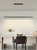 Axyaa Modern Linear Pendant Lights for Dining Room Kitchen Bar Lighting