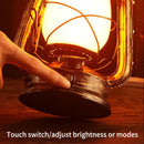 Axyaa Retro LED Lantern: Rechargeable, Waterproof, 3 Lighting Modes