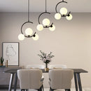 Axyaa Glass Spherical Pendant Light for Dining, Bar, and Bedroom
