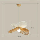 Axyaa Handwoven Rattan Pendant Lamp, Art LED Chandelier for Home Decor