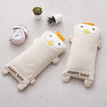 Axyaa Kids Buckwheat Pillow: Knitted Cotton Shell, Neck Support, 25x40cm