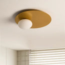 Axyaa Egg Glass Ceiling Light for Bedroom and Living Room Decor
