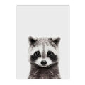 Axyaa Baby Animals Poster: Lion Tiger Hippo Giraffe Elephant Zebra Wall Art