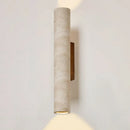 Axyaa Yellow Cave Stone Wall Lights: Retro Style for Ambience
