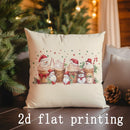 Axyaa Christmas Cute Cartoon Pillow Covers for Sofa, Bedroom, Car