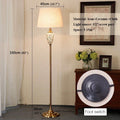 Axyaa Modern Chinese Ceramics LED Floor Lamp for Home Living Room & Bedroom