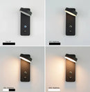 Axyaa Modern Aluminum Wall Light Touch Dimming LED Lighting For Living Room