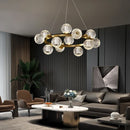 Axyaa Acrylic Magic Bean LED Pendant Light for Modern Home, Dining Room, and Living Room