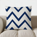 Axyaa Diagonal Stripes Pattern Pillow Cover for Sofa, Bedroom, Car