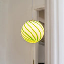 Axyaa Macaron LED Ball Chandelier for Bedroom Kids Room Lighting
