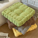 Axyaa Tufted Seat Cushion: Large Square Thicken Chair Pad for Home Office & Patio