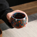 Axyaa Retro Ceramic Kung Fu Tea Set with Large Tea Cups