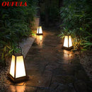 Axyaa Modern Solar Lawn Lamp: Outdoor LED Lighting for Garden