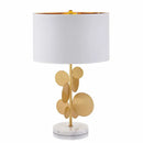 Axyaa Gold Nordic Table Lamp Contemporary LED Bedside Light
