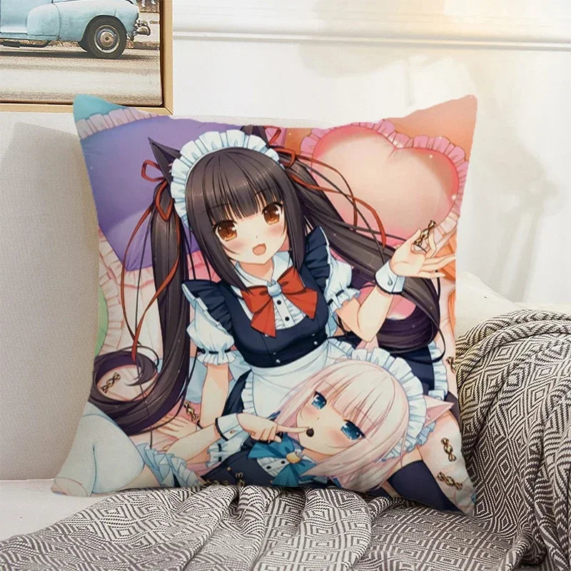 Axyaa 45x45 Cushion Covers: Stylish 50x50 Pillowcases for Home Decor