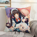 Axyaa 45x45 Cushion Cover - Decorative Pillowcase for Home, Car, and Bed Decor