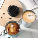Axyaa Stainless Steel Insulated Cup - Hot/Cold Beverage Tumbler (12oz)