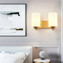 Axyaa Retro LED Glass Wall Lamp - Stylish Bedroom & Living Room Lighting