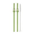 Glass Straw Set for Milk Tea Juice Cocktail, Axyaa Kitchen Bar Accessories